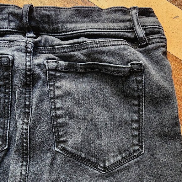 LOFT Dark Gray Legging Jeans Size 4/27 - Picture 14 of 14